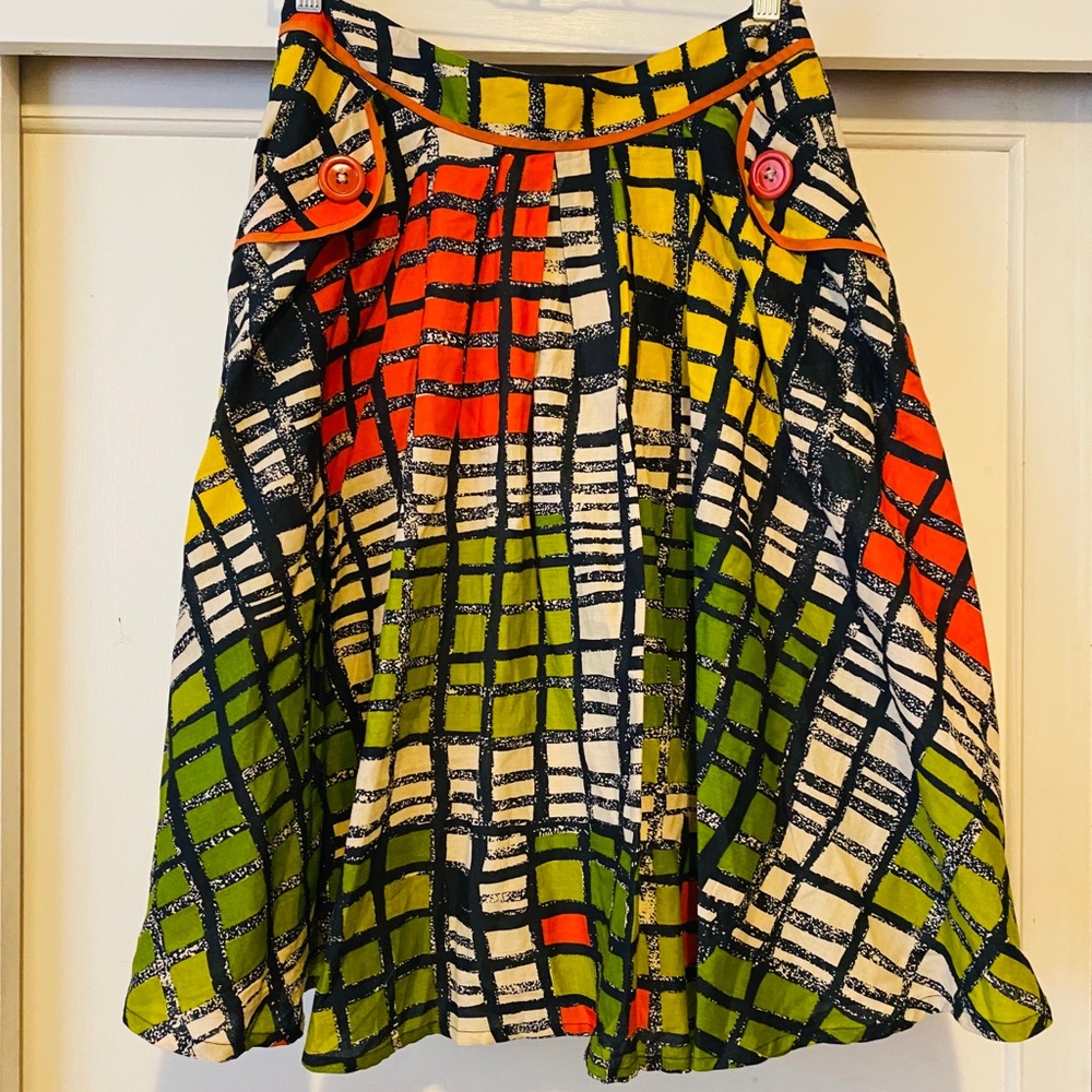 Anthropologie baraschi skirt small